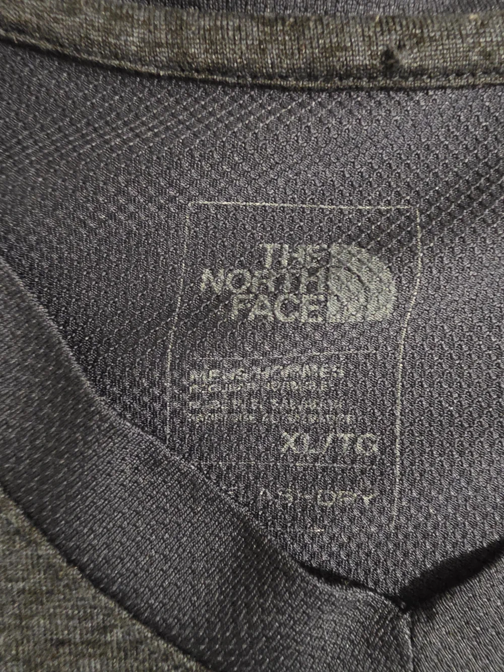 The North Face Men's Dark Blue Short Sleeve V-Neck Performance Tee